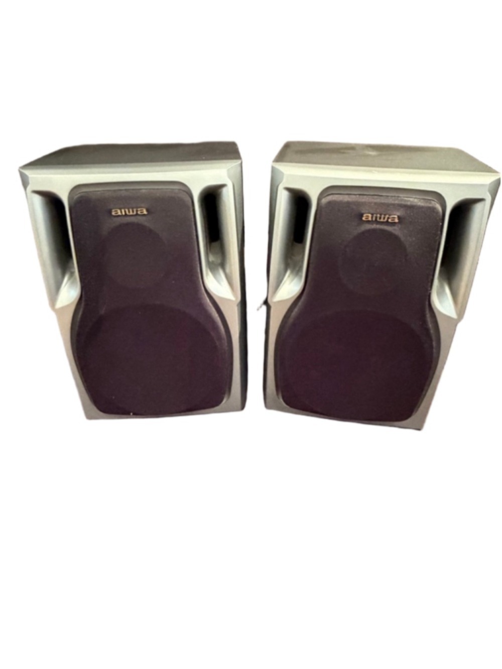 AIWA Portable Speakers Gray Black One Size